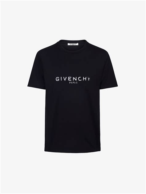 blurred givenchy paris t shirt|givenchy t shirts on sale.